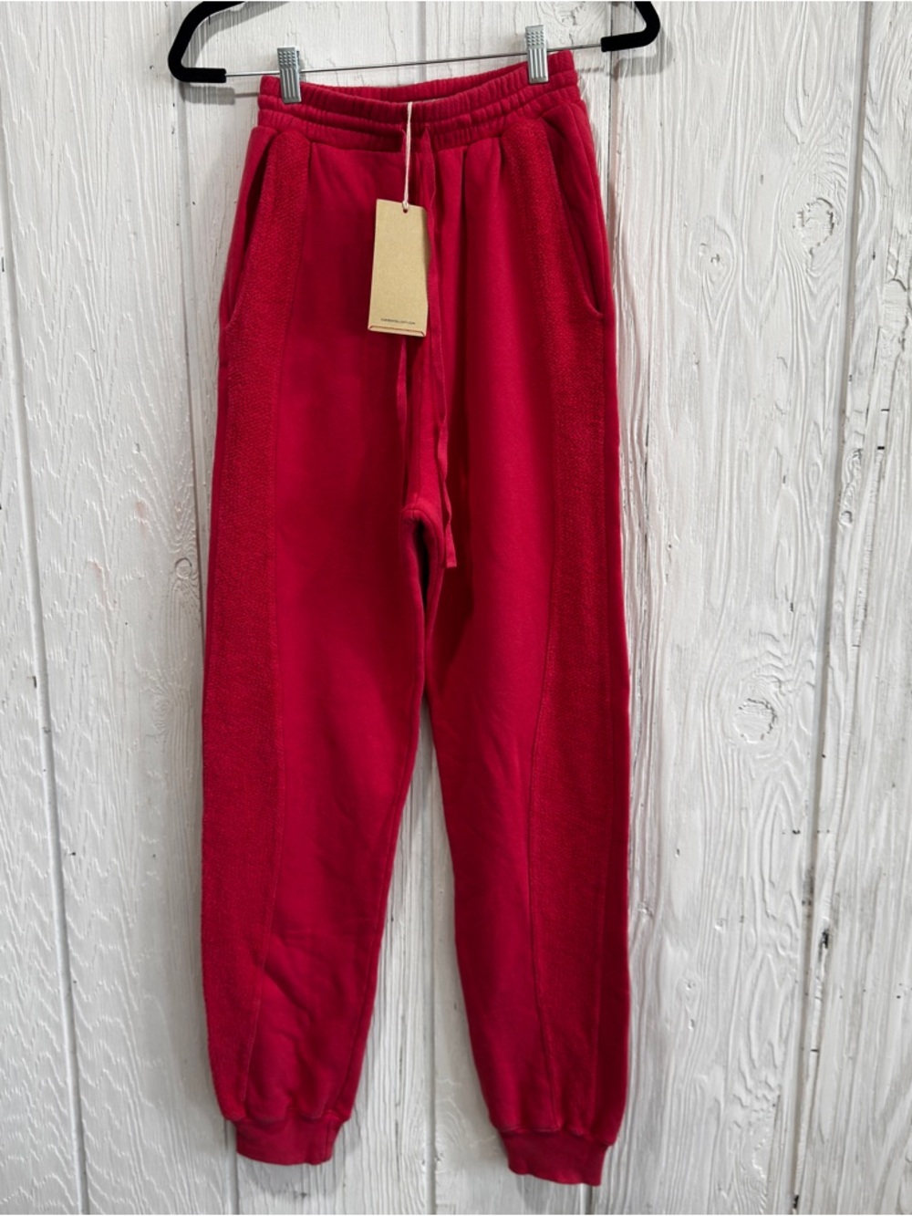 Current/Elliott Red Track Joggers size 0
